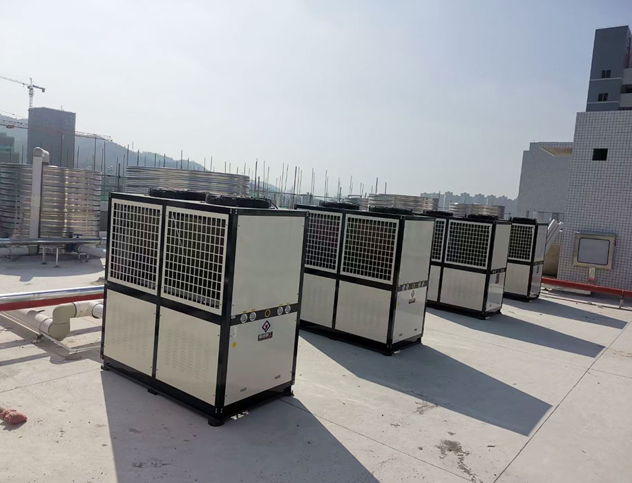 工廠專用空氣能熱水器案例